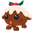 Adopt Me All Server Christmas Pudding Pup-NFR