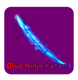 Roblox Blade Ball Blue Ninja Katana