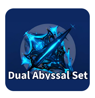 Roblox Blade Ball Dual Abyssal Set