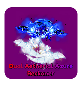 Roblox Blade Ball Dual Aetherial Azure Reckoner