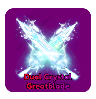 Roblox Blade Ball Dual Crystal Greatblade