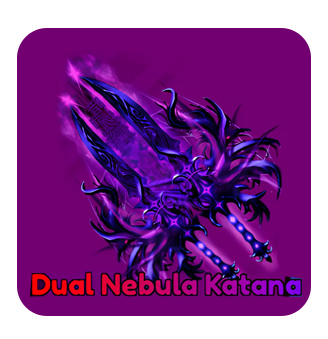 Roblox Blade Ball Dual Nebula Katana