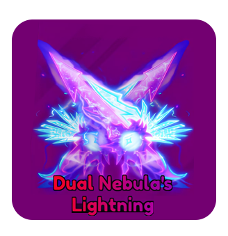 Roblox Blade Ball Dual Nebula Lightning