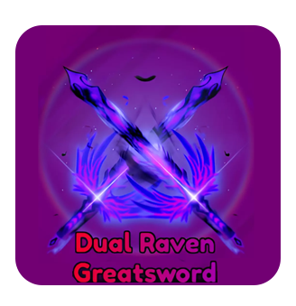 Roblox Blade Ball Dual Raven Greatsword