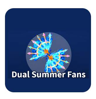 Roblox Blade Ball Dual Summer Fans