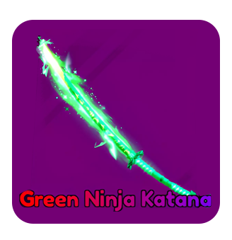 Roblox Blade Ball Green Ninja Katana