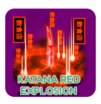 Roblox Blade Ball Katana Red Explosion