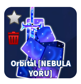 Roblox Blade Ball Orbital Nebula Yoru (Emote)