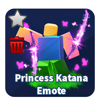 Roblox Blade Ball Dual Princess Katana Emote