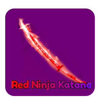 Roblox Blade Ball Red Ninja Katana