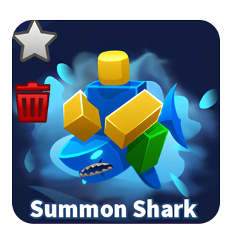 Roblox Blade Ball Summon Shark (Emote)